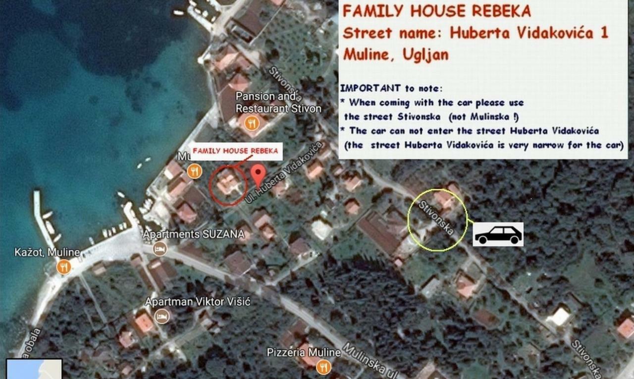 Family House Rebeka Apartman Ugljan Kültér fotó